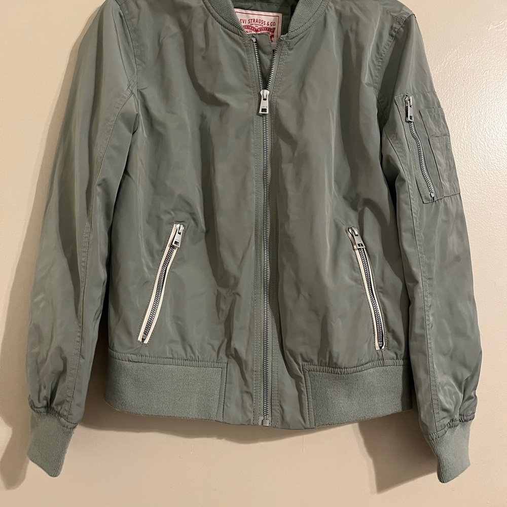 Signature by Levi Strauss Sage Green Lightweight Jacket